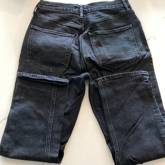 Agolde: Riley High Rise Straight Crop- Size: 29 - Picture 5 of 7